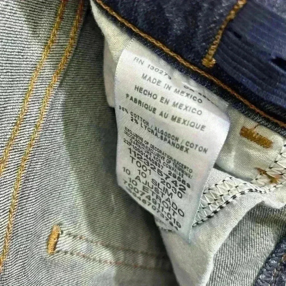 Wrangler Classic Straight Youth Jeans Size 10 Reg Adjustable Waist - Picture 6 of 6